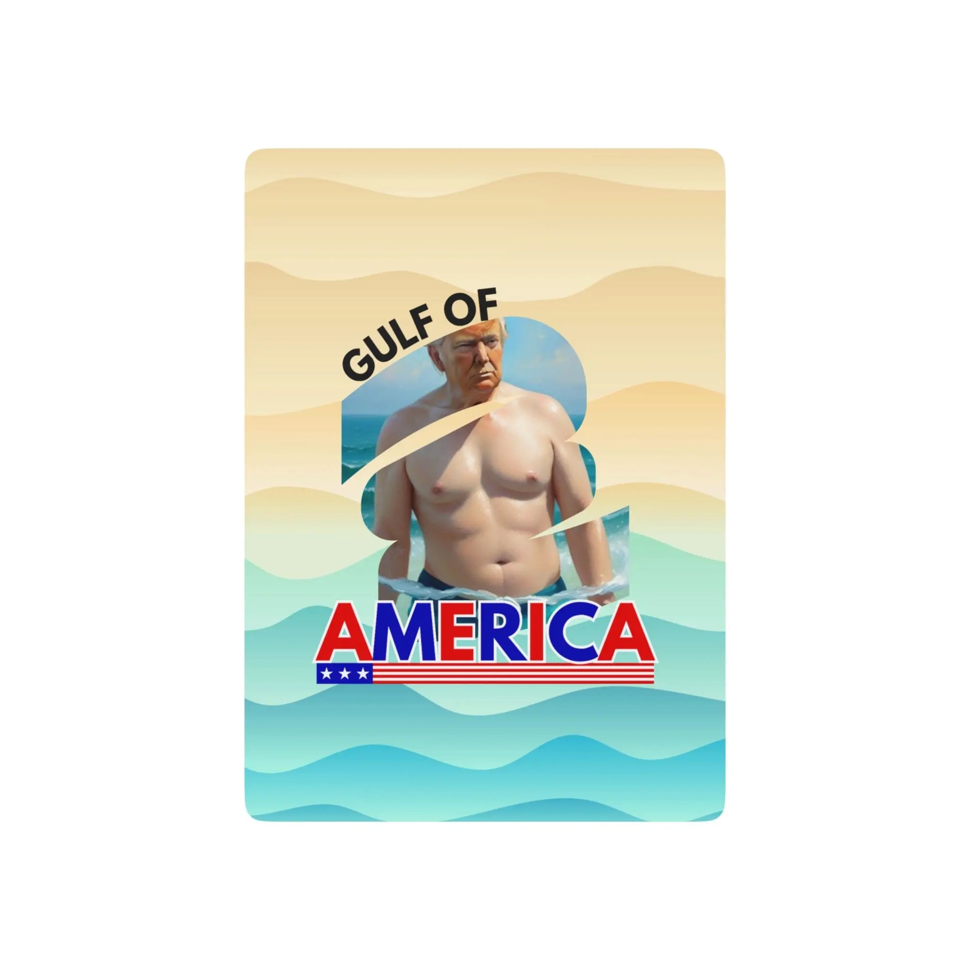 Gulf of America Poker Playing Cards - Fun & Quirky Card Deck Printify