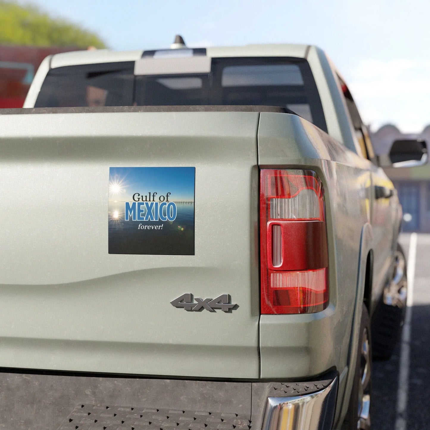 Gulf of Mexico Forever Car Magnet - Coastal Vibes Printify