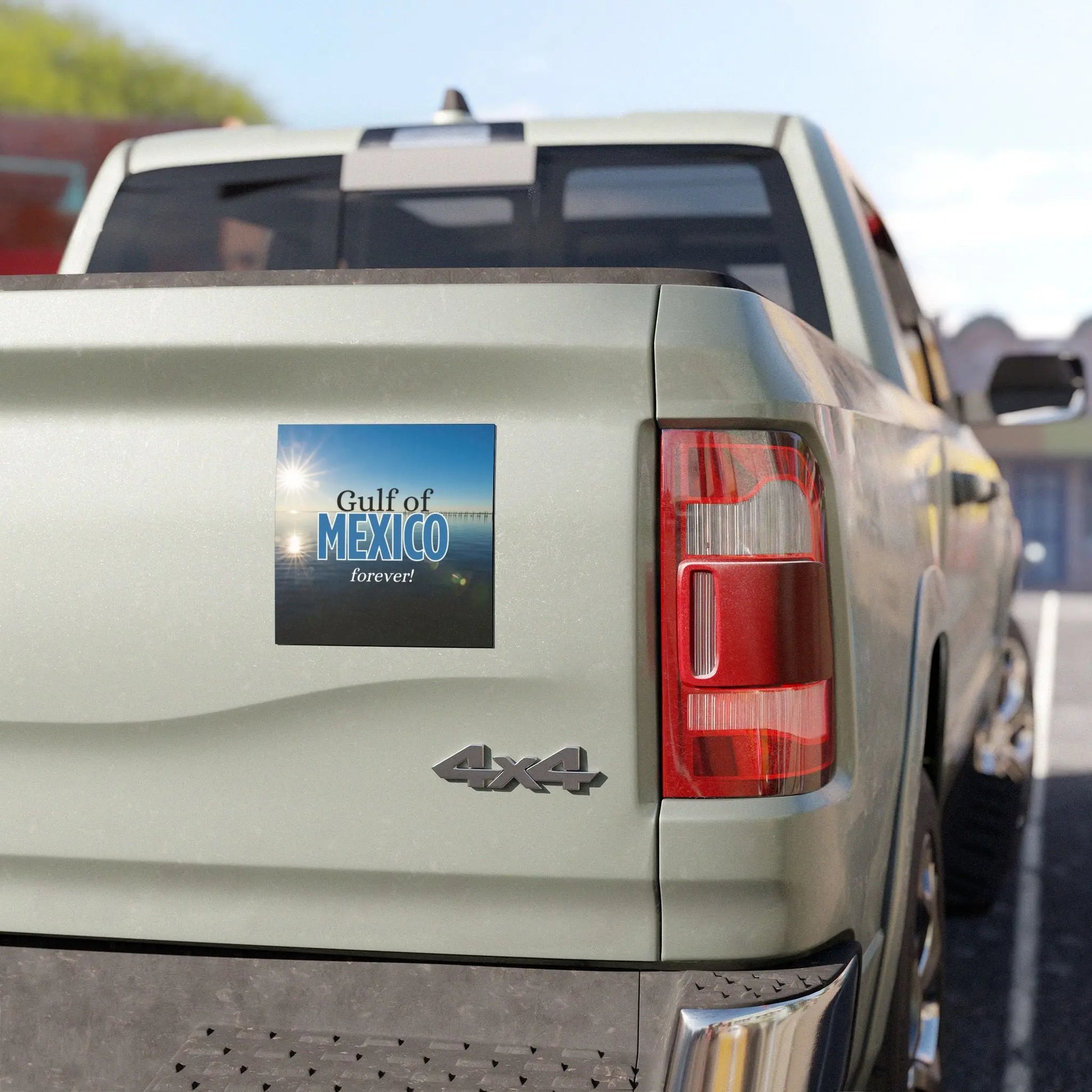 Gulf of Mexico Forever Car Magnet - Coastal Vibes Printify