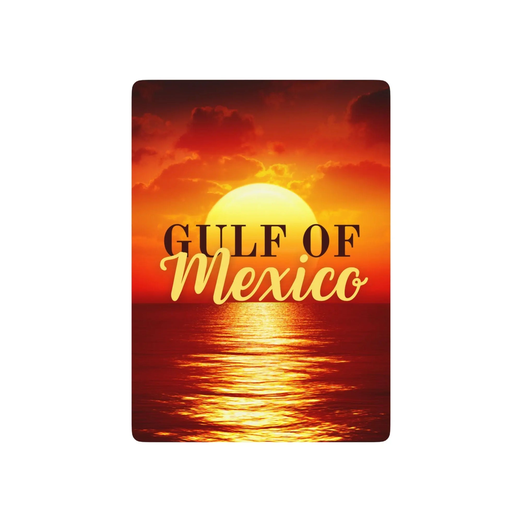Gulf of Mexico Themed Poker Playing Cards – Perfect for Game Night Printify