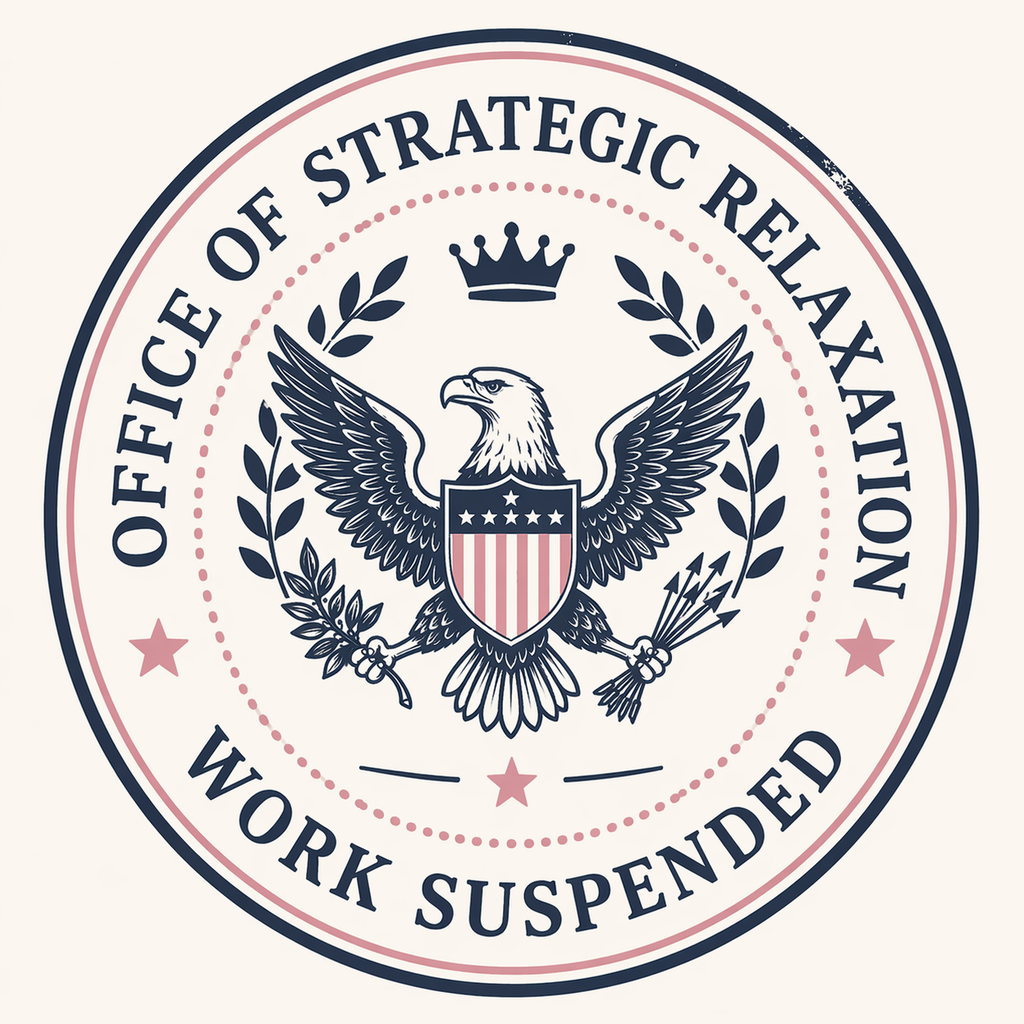 Office of Strategic Relaxation Sherpa Throw Blanket – Work Suspended