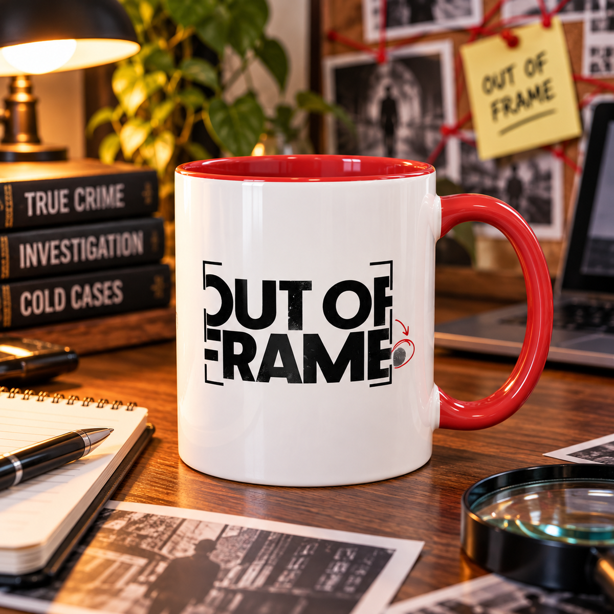 Out of Frame True Crime Accent Coffee Mug (11oz/15oz)