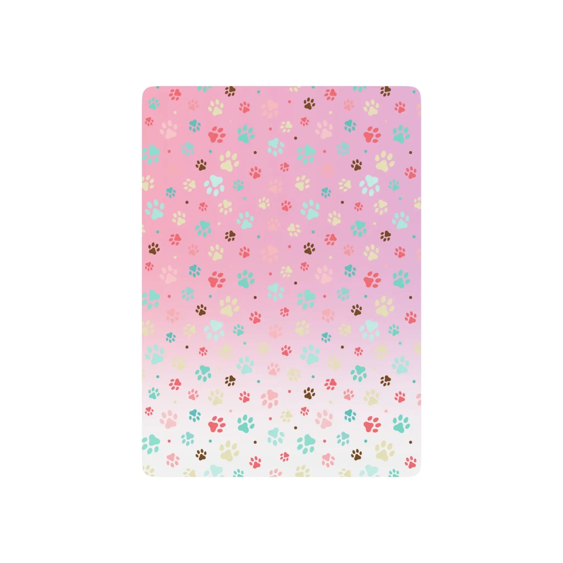 Poker Playing Cards with Pet Paw Print Design Printify