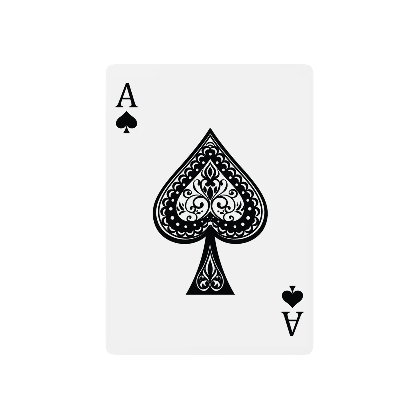 Poker Playing Cards with Pet Paw Print Design Printify