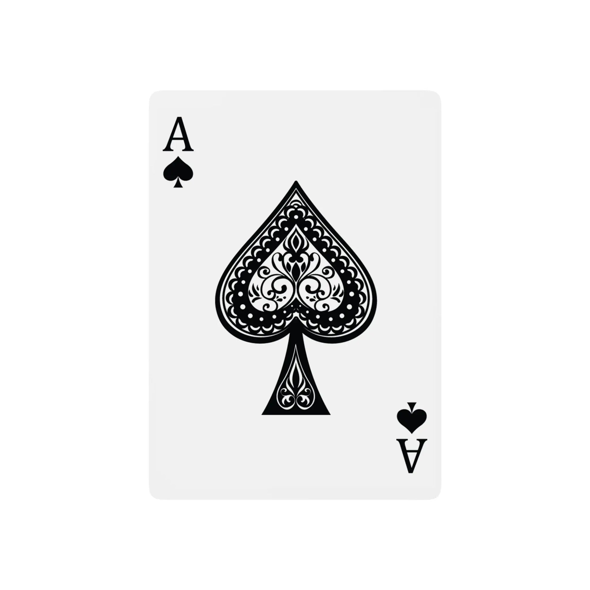 Poker Playing Cards with Pet Paw Print Design Printify