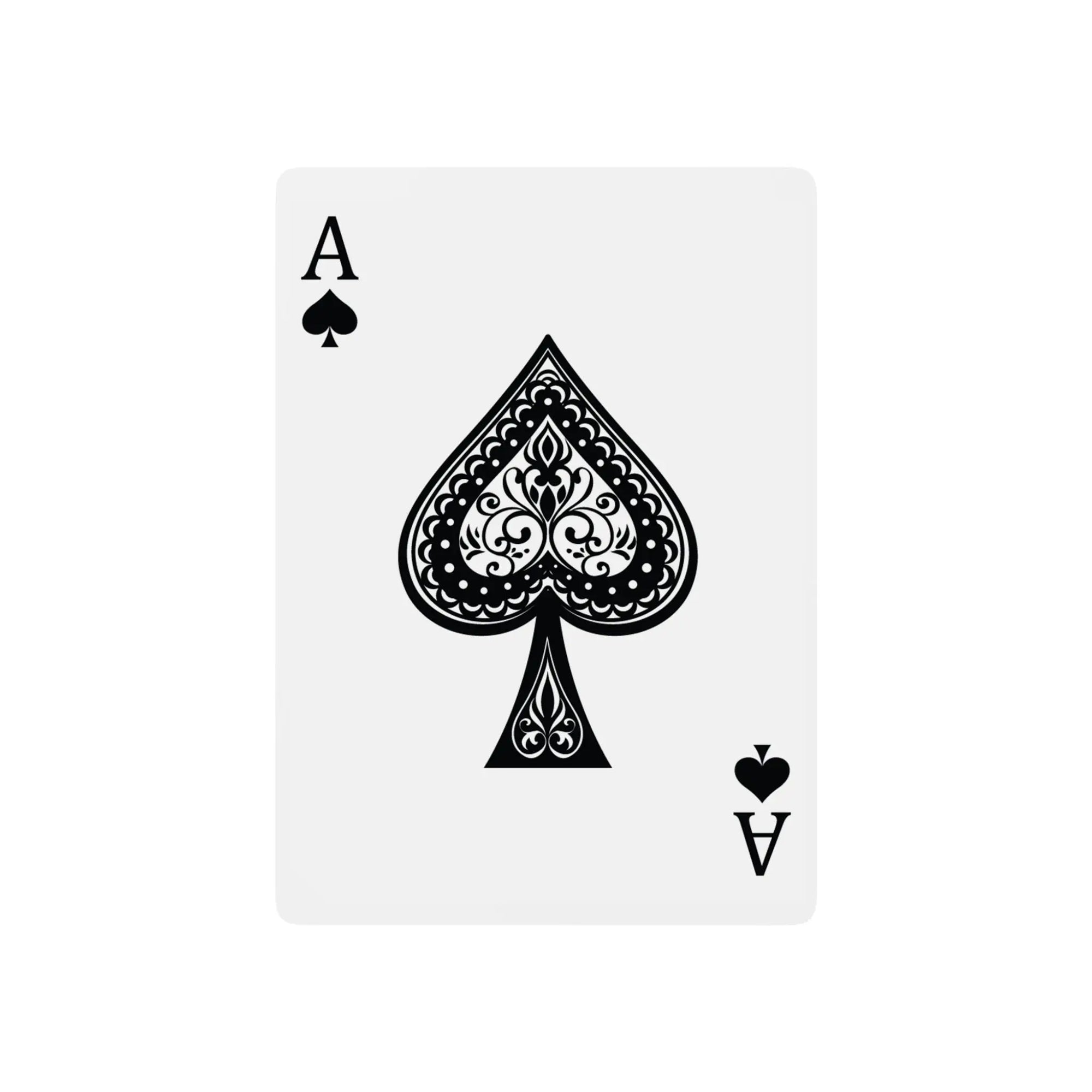 Poker Playing Cards with Pet Paw Print Design Printify