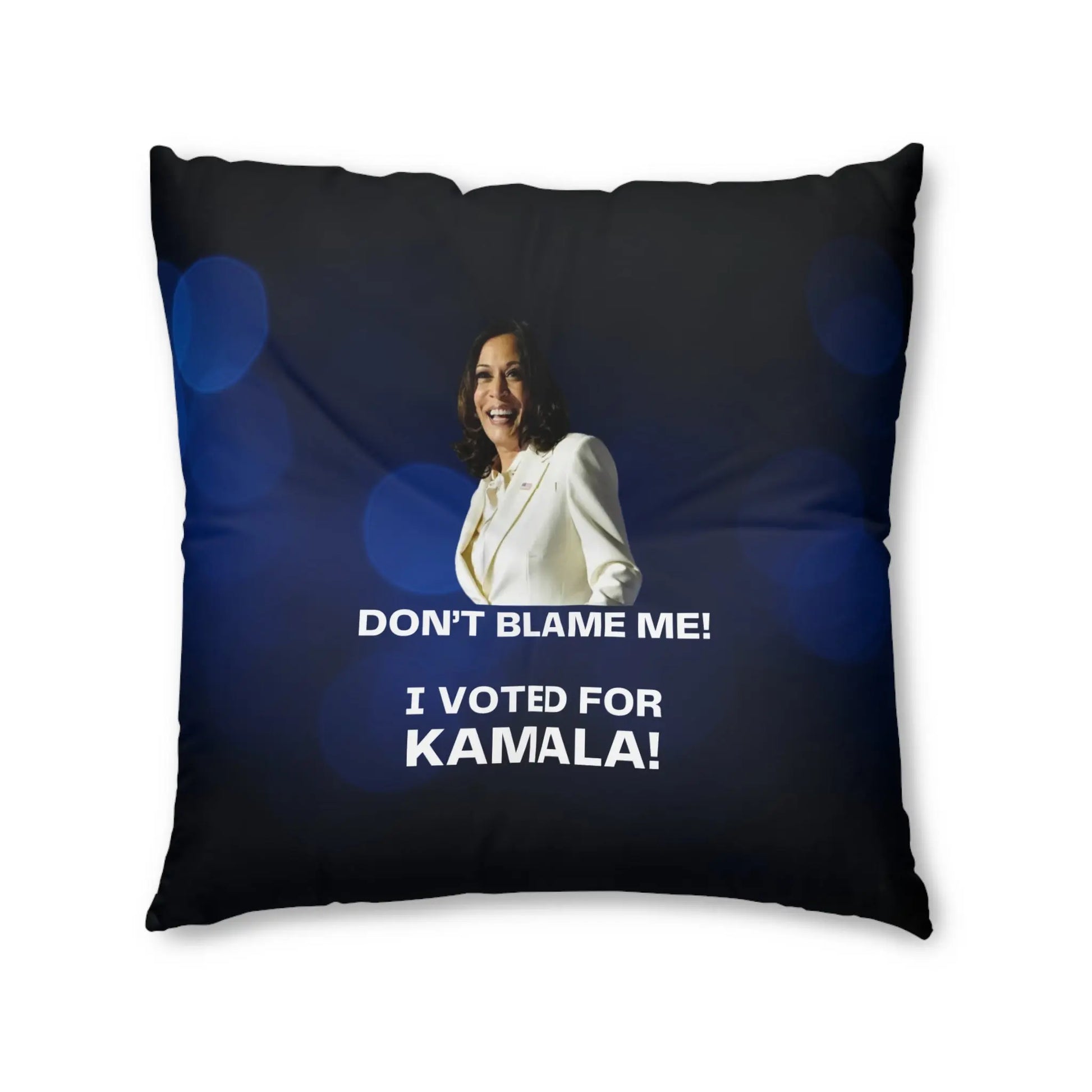 Political Tufted Floor Pillow - 'I Voted for Kamala!' Printify