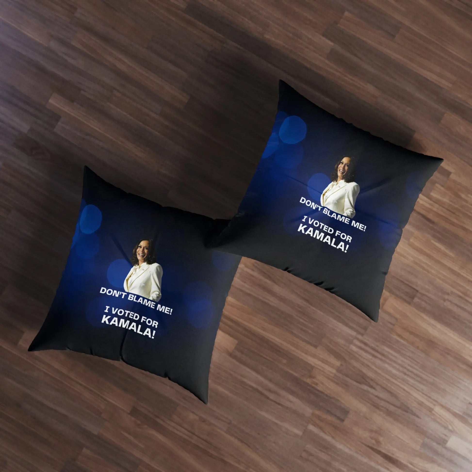 Political Tufted Floor Pillow - 'I Voted for Kamala!' Printify
