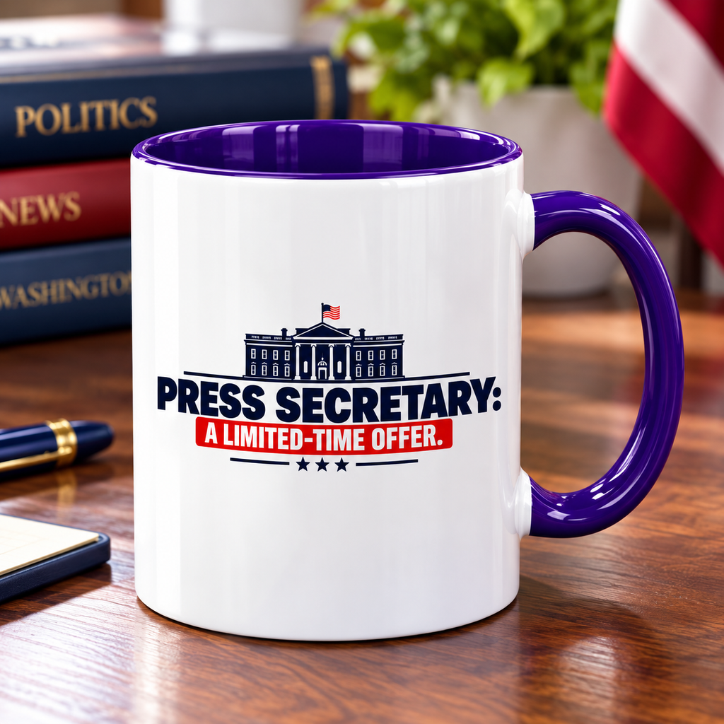 Press Secretary: A Limited-Time Offer Mug | Funny Political Humor Coffee Cup | 11 oz & 15 oz