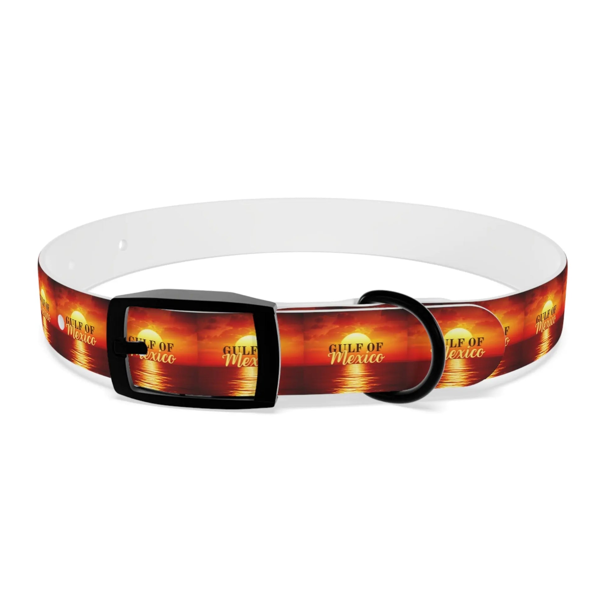 Trendy Gulf of Mexico Dog Collar - Stylish Pet Accessory Printify