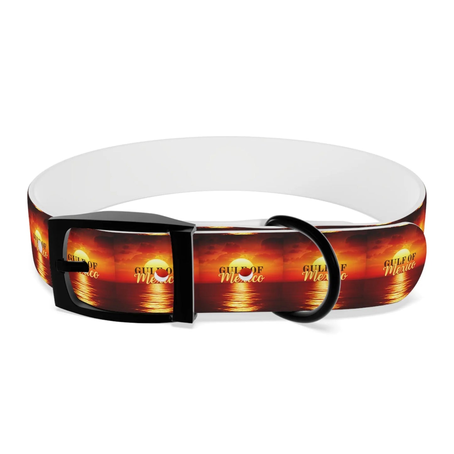 Trendy Gulf of Mexico Dog Collar - Stylish Pet Accessory Printify