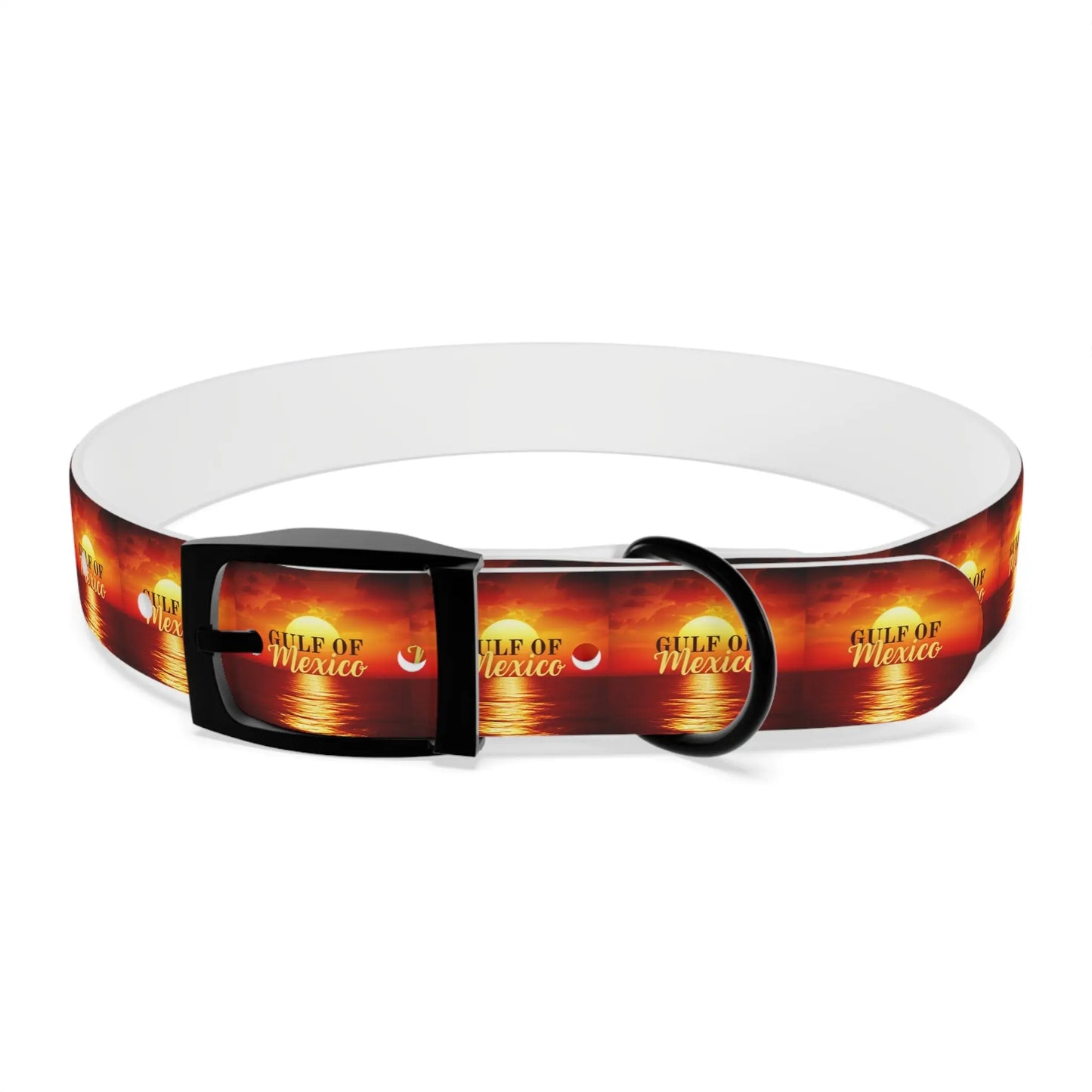 Trendy Gulf of Mexico Dog Collar - Stylish Pet Accessory Printify