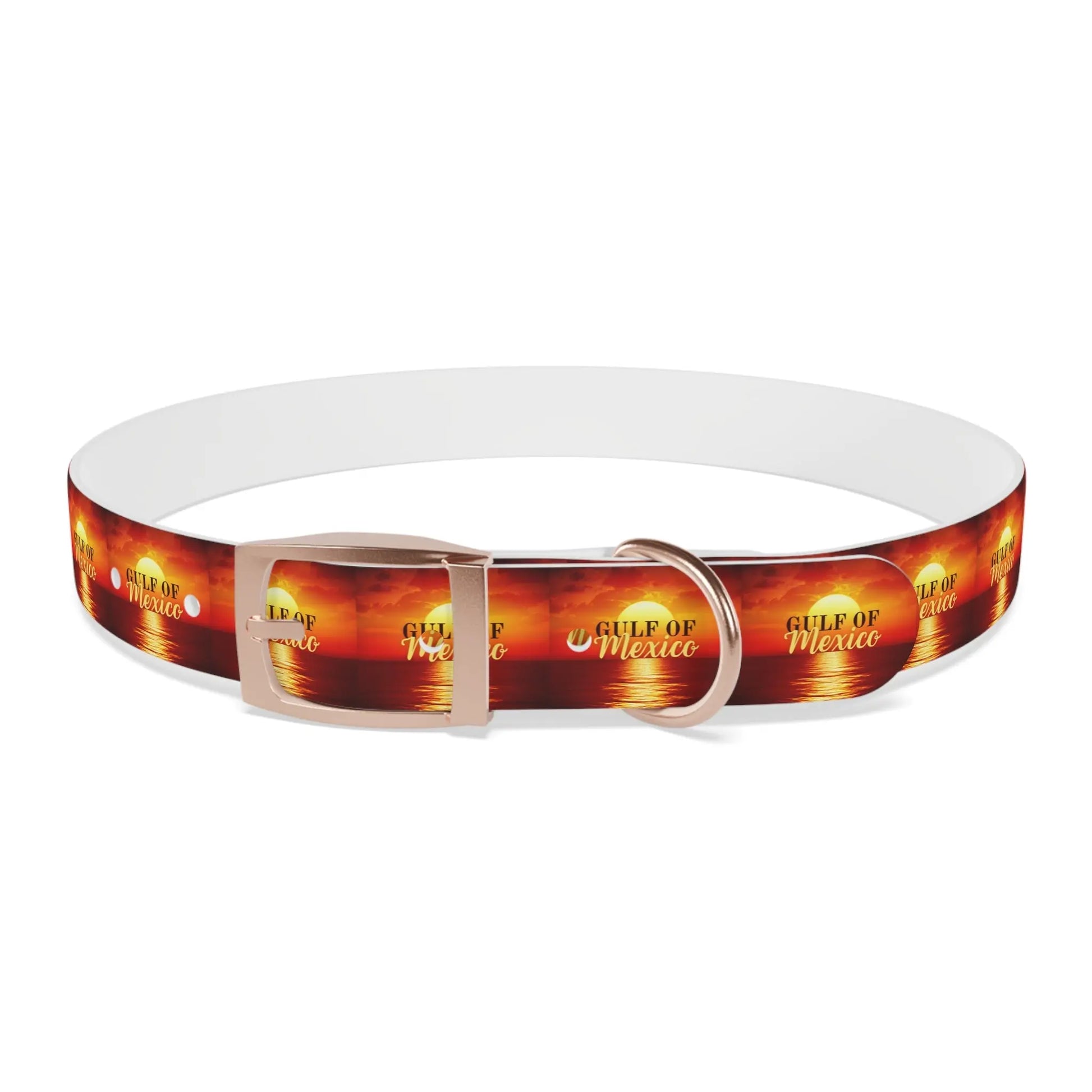Trendy Gulf of Mexico Dog Collar - Stylish Pet Accessory Printify