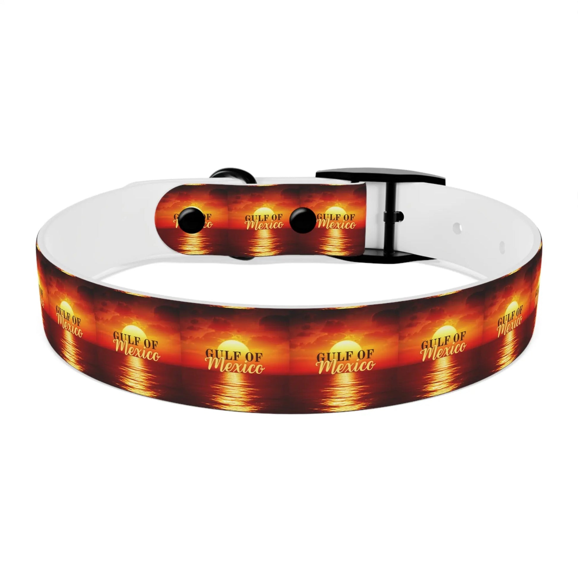 Trendy Gulf of Mexico Dog Collar - Stylish Pet Accessory Printify
