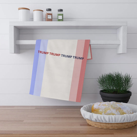 Trump Trump Trump Tea Towels (cotton, poly) Printify
