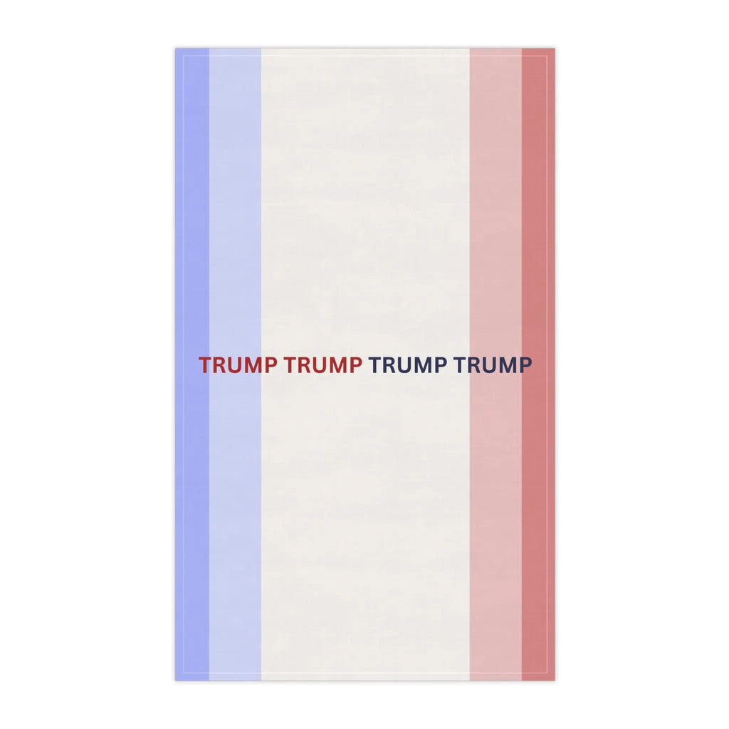 Trump Trump Trump Tea Towels (cotton, poly) Printify