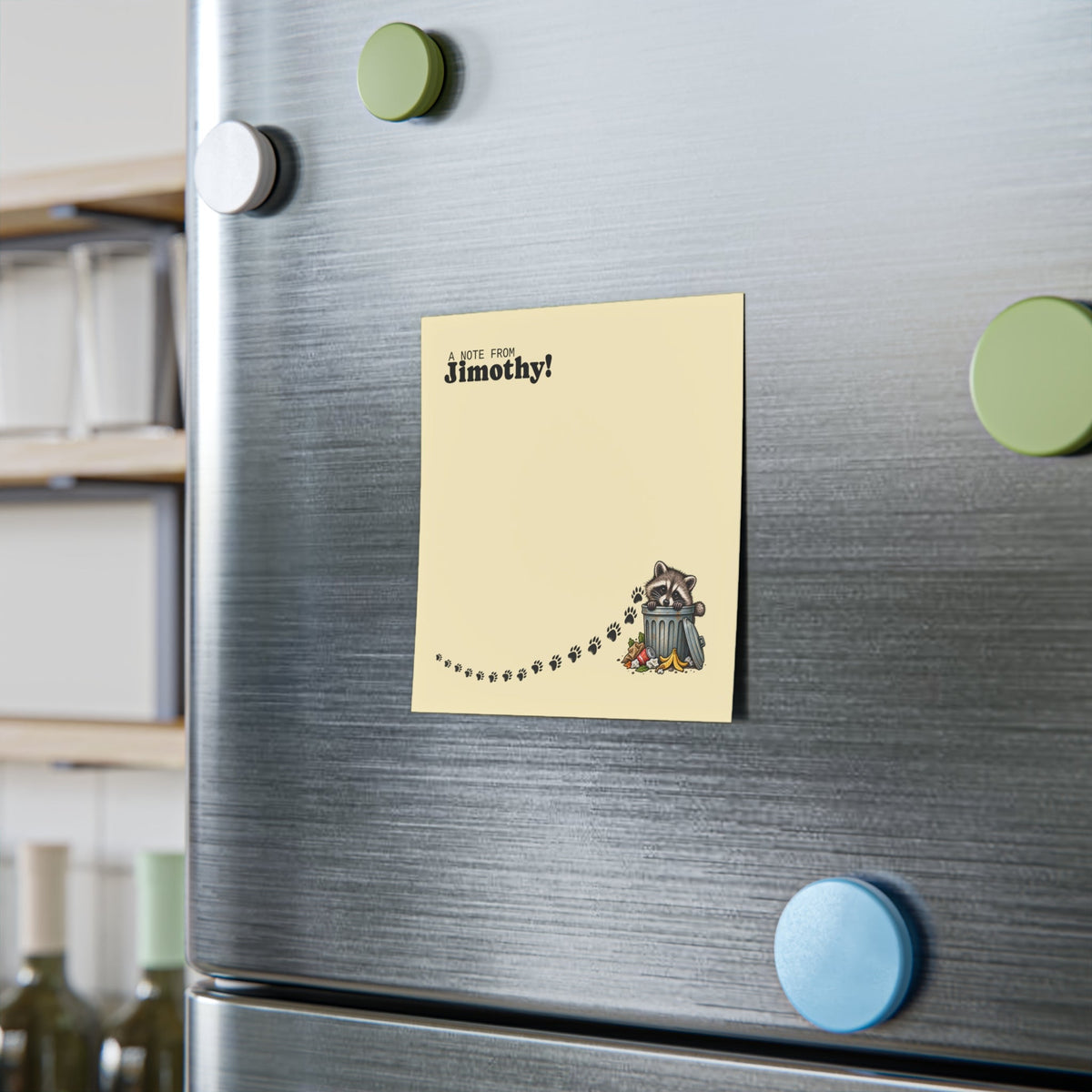 A Note From Jimothy Raccoon Post-it® Notes - Paper Products, Note Pads - EpiAl's Shop