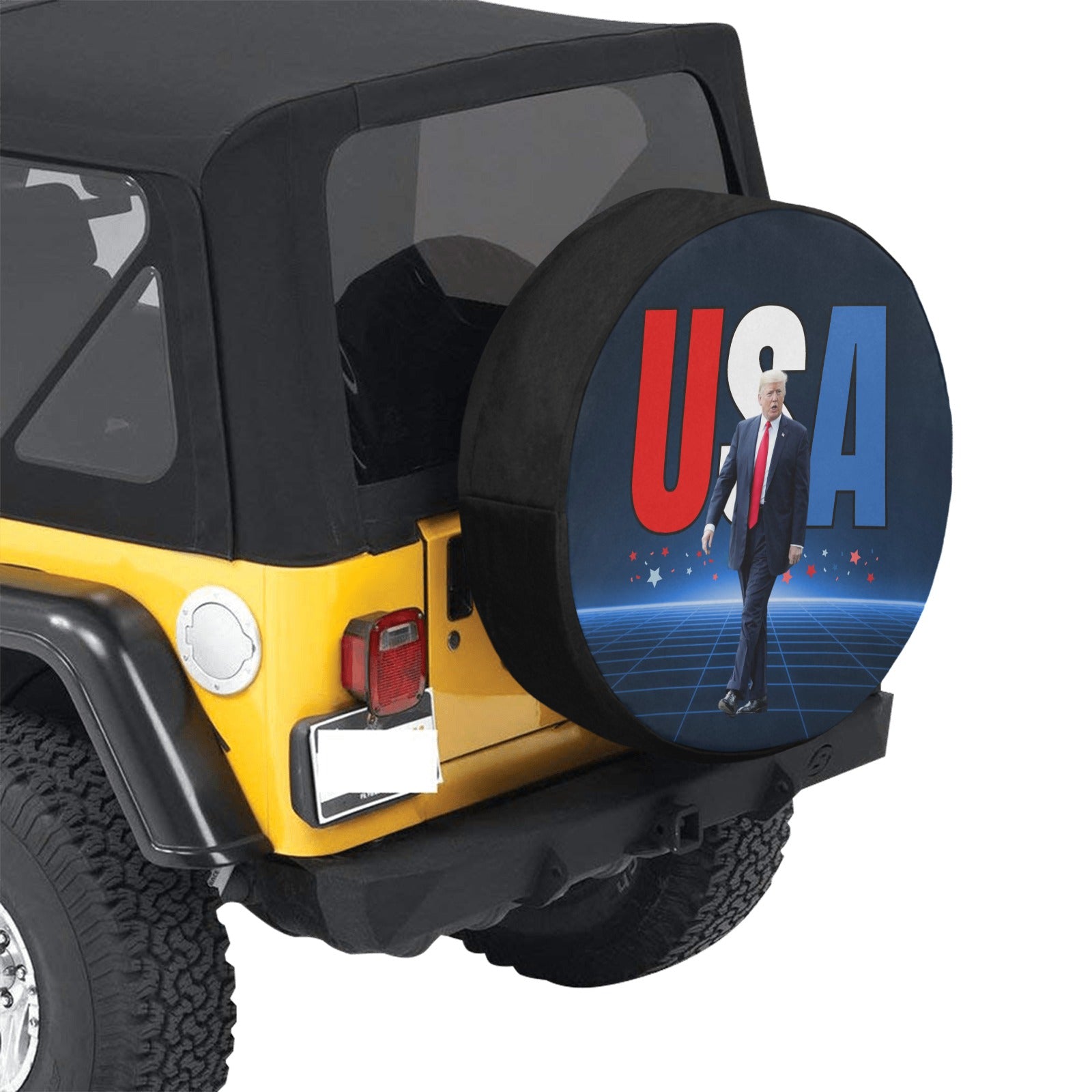 Trump USA Spare Tire Cover (Medium)(16")