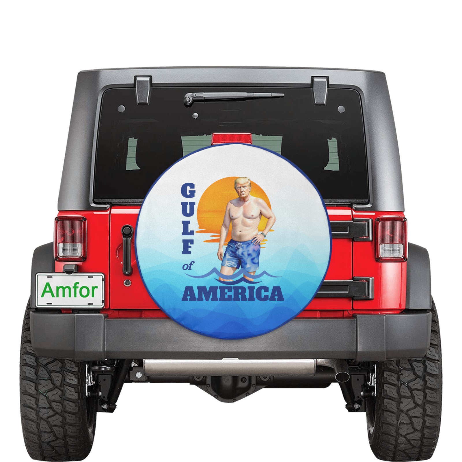 Gulf Coast Trump Spare Tire Cover (Medium)(16")
