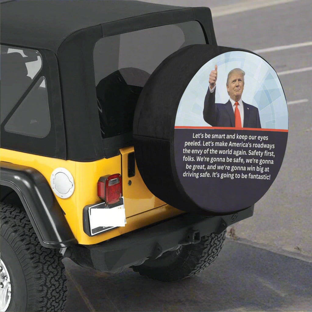 Trump Safe Spare Tire Cover (Large)(17")