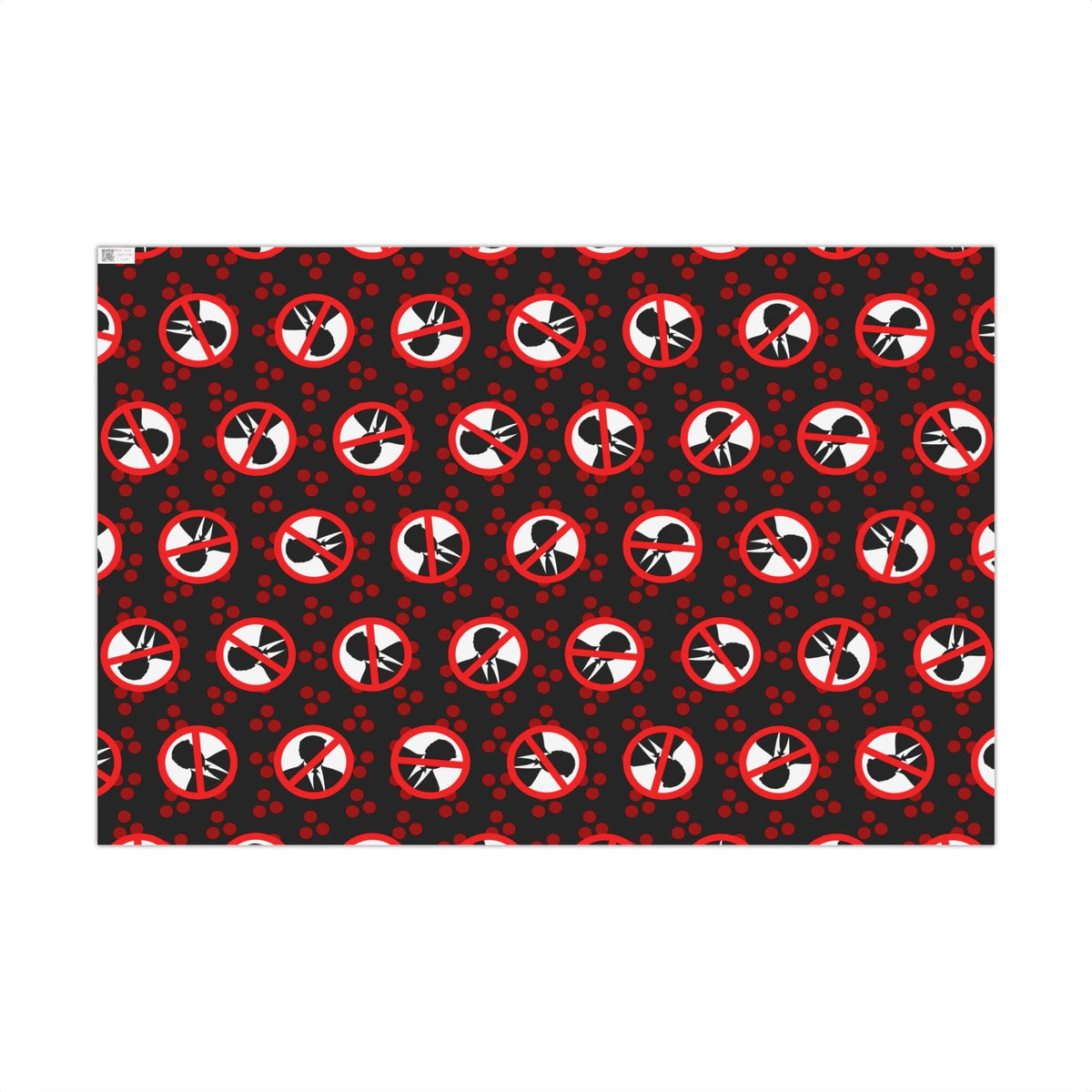“Absolutely Not” Novelty Gift Wrap – Loud Opinions, Quiet Packaging - Gift Wrap, Paper - EpiAl's Shop