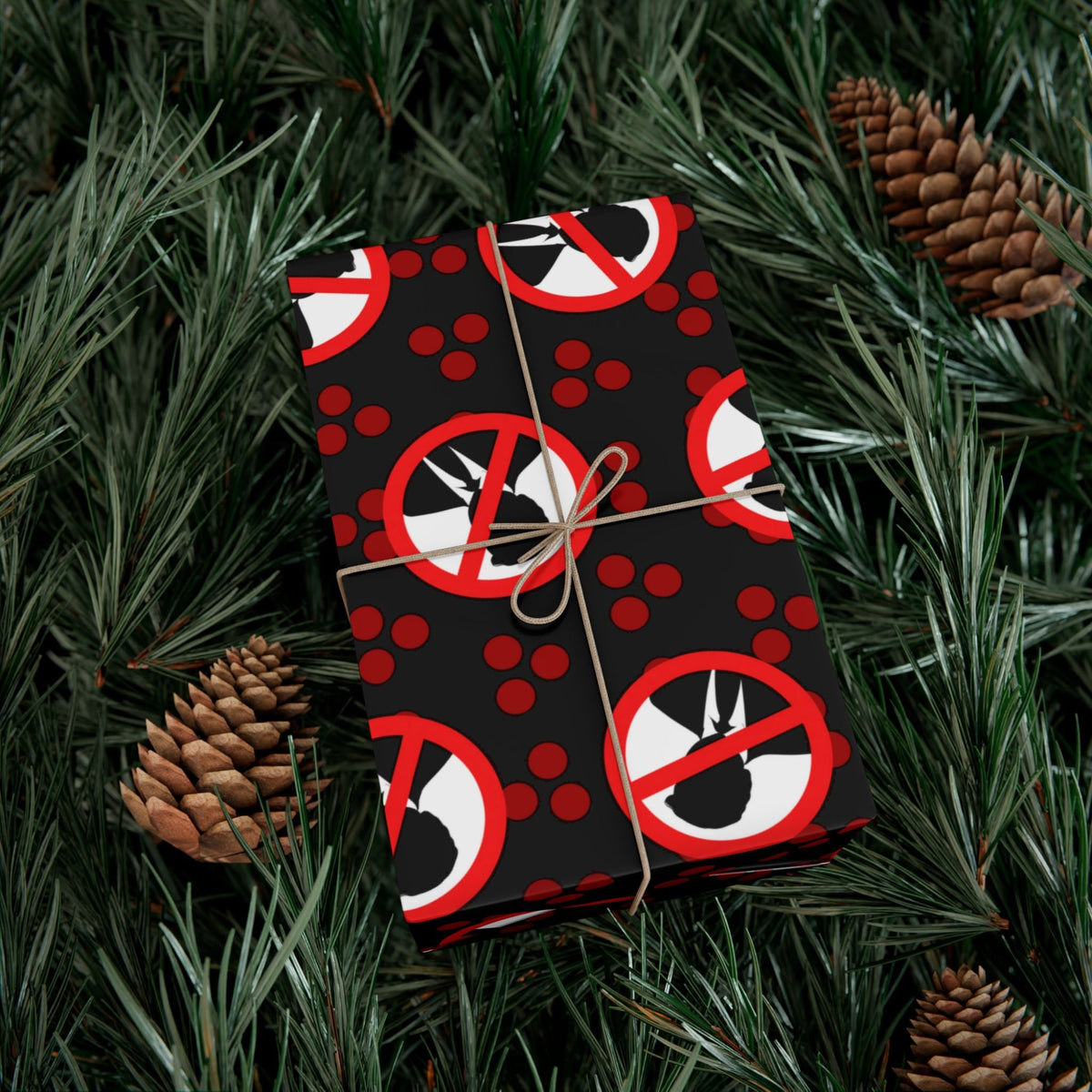 “Absolutely Not” Novelty Gift Wrap – Loud Opinions, Quiet Packaging - Gift Wrap, Paper - EpiAl's Shop