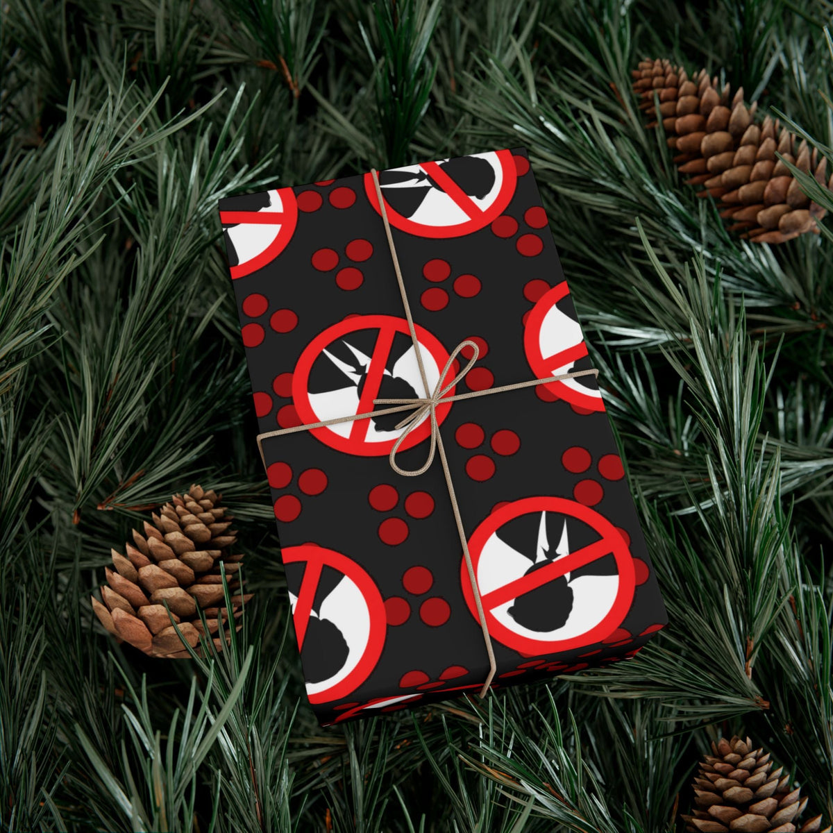“Absolutely Not” Novelty Gift Wrap – Loud Opinions, Quiet Packaging - Gift Wrap, Paper - EpiAl's Shop
