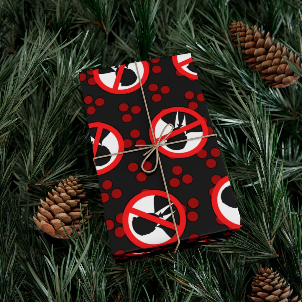 “Absolutely Not” Novelty Gift Wrap – Loud Opinions, Quiet Packaging - Gift Wrap, Paper - EpiAl's Shop