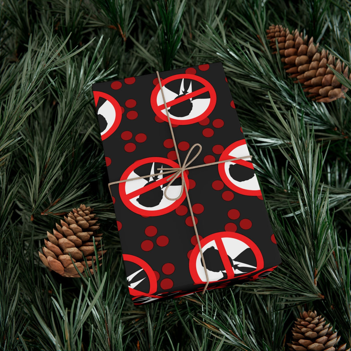 “Absolutely Not” Novelty Gift Wrap – Loud Opinions, Quiet Packaging - Gift Wrap, Paper - EpiAl's Shop