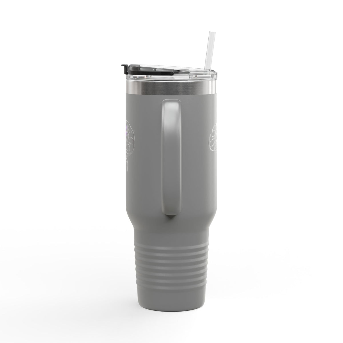 Abstract Brain Line Art 40oz Insulated Tumbler with Handle - Drinkware, Tumblers & Travel Mugs - EpiAl's Shop