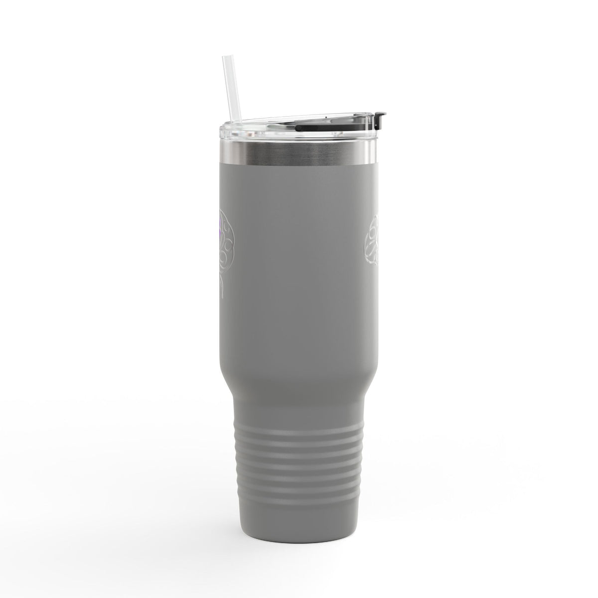 Abstract Brain Line Art 40oz Insulated Tumbler with Handle - Drinkware, Tumblers & Travel Mugs - EpiAl's Shop