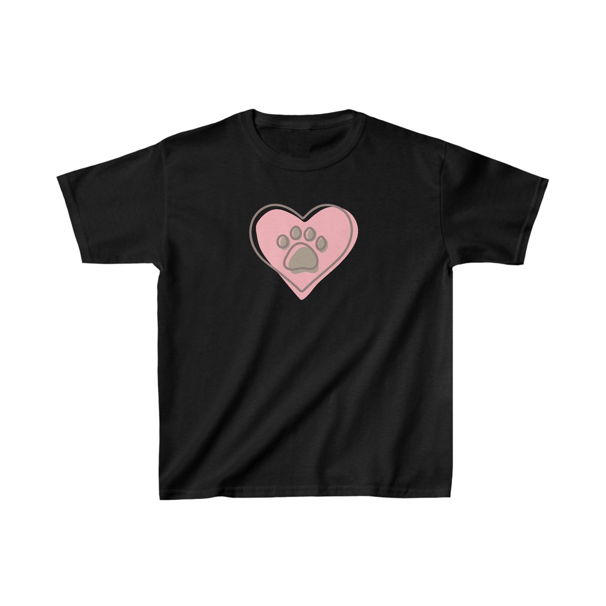 Abstract Paw Kids Heavy Cotton™ Tee - Kids clothes - Epileptic Al’s Shop