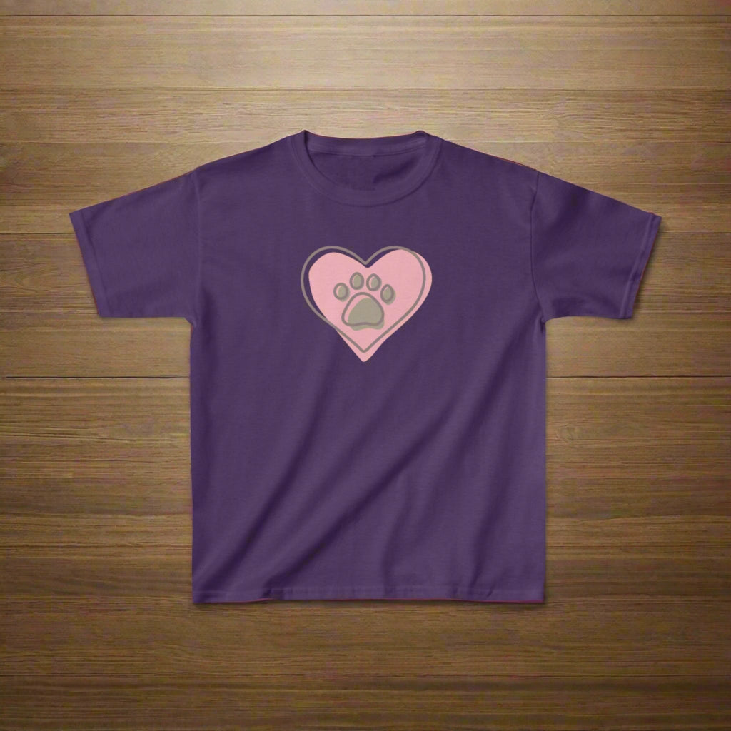 Abstract Paw Kids Heavy Cotton™ Tee - EpiAl's Shop