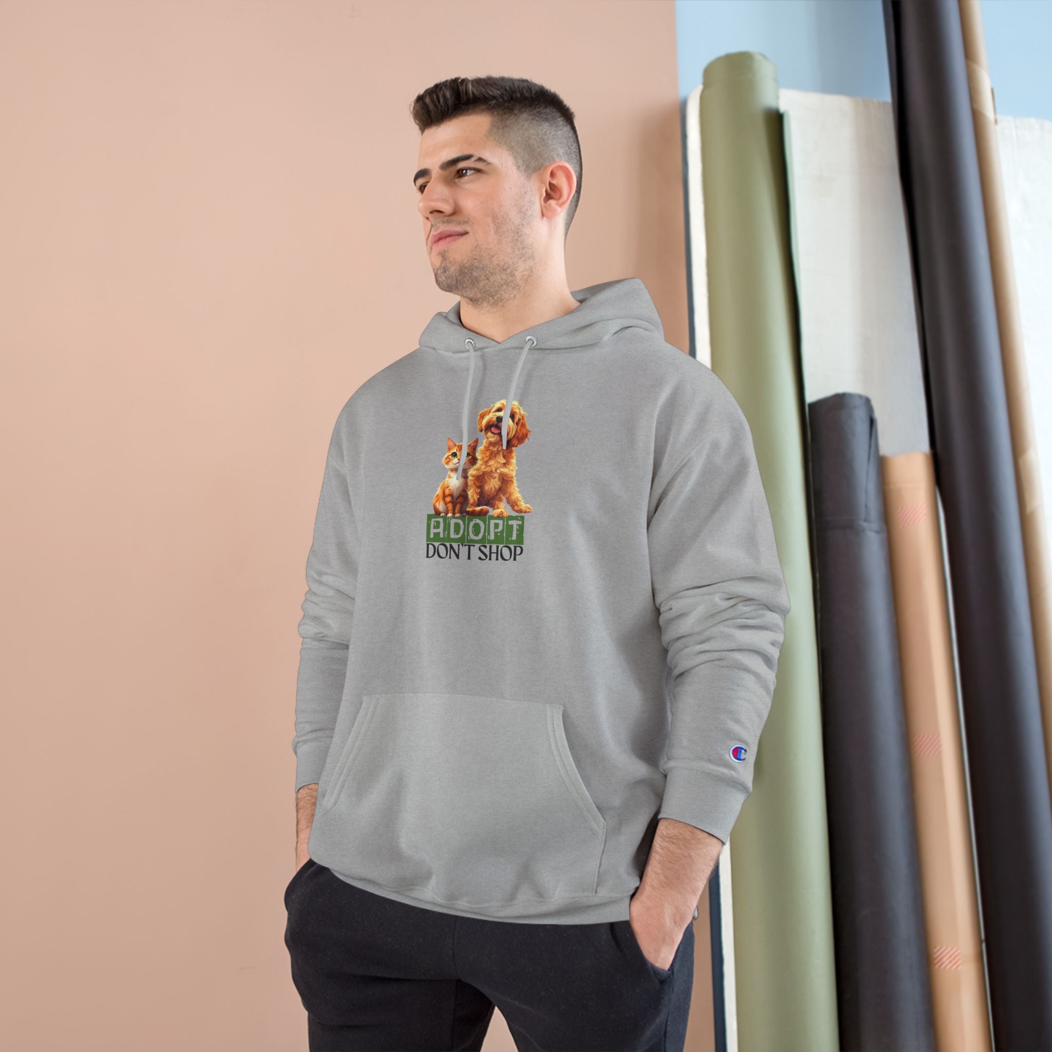 Adopt Don't Shop Pet Lover Hoodie - Clothing, Hoodies - EpiAl's Shop