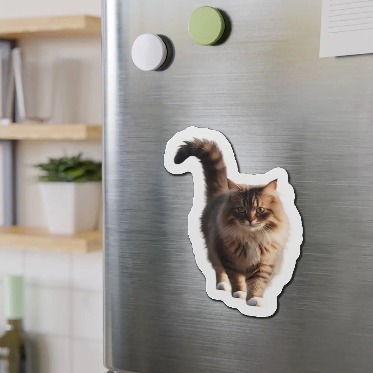 Adorable Cat Die - Cut Magnet - Perfect for Cat Lovers & Home Decor - Decor, Kitchen, Magnets - EpiAl's Shop