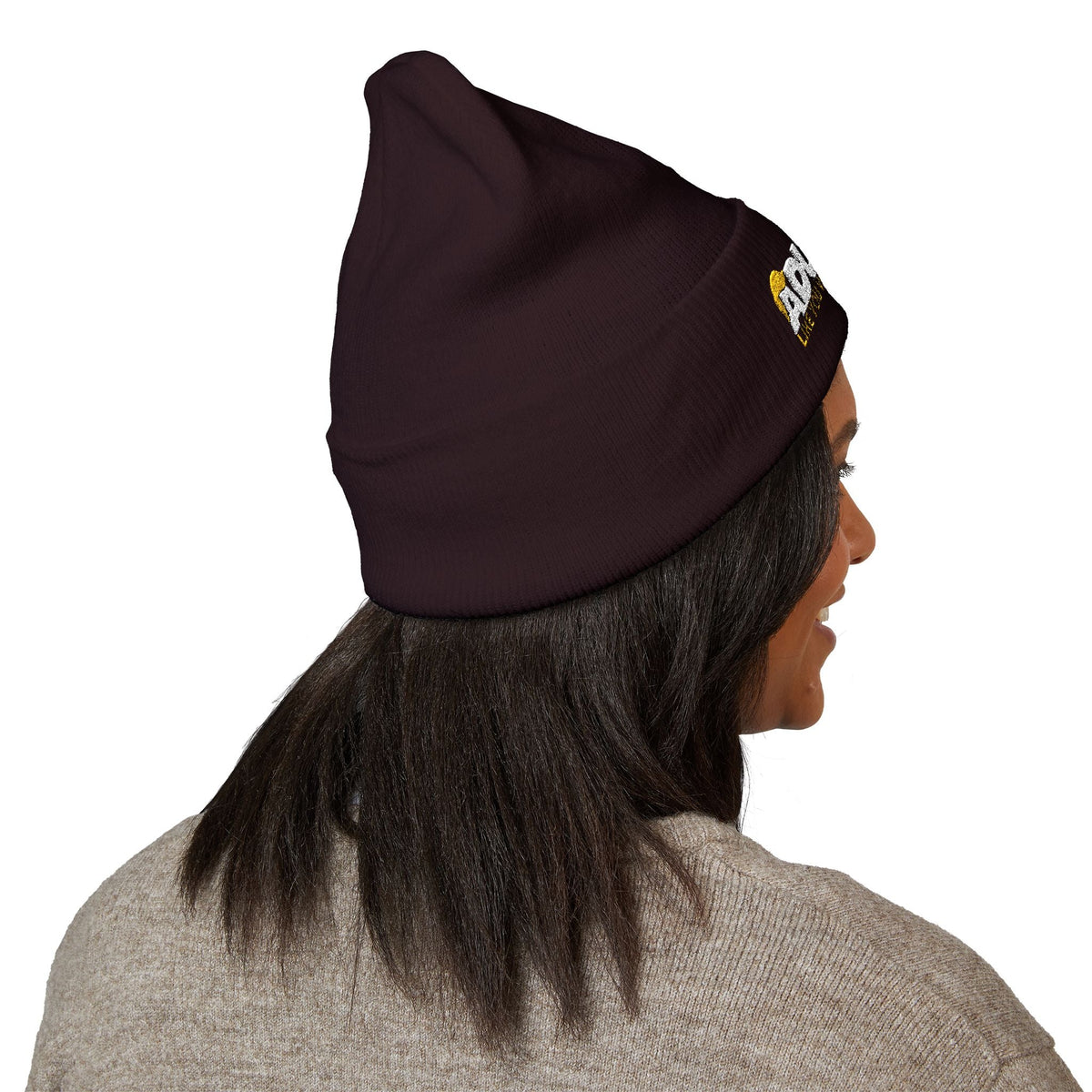 Adulting, Like You Wouldn’t Believe – Cuffed Knit Beanie - Hats, Beanie - EpiAl's Shop