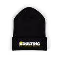 Adulting, Like You Wouldn’t Believe – Cuffed Knit Beanie - Hats, Beanie - EpiAl's Shop