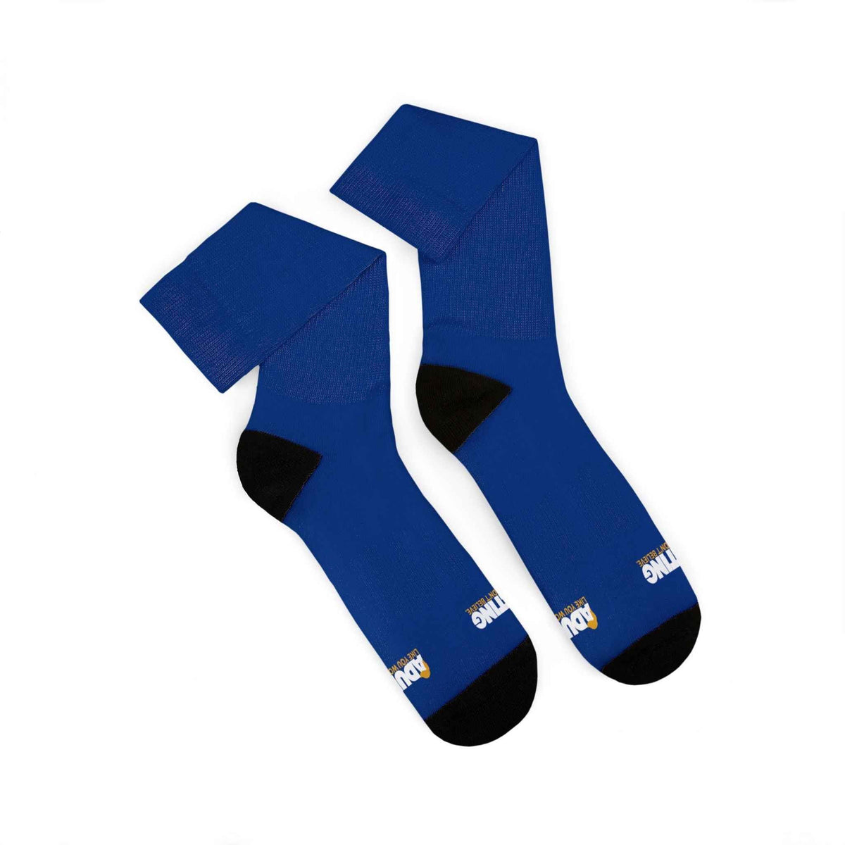Adulting Like You Wouldn’t Believe Political Parody Crew Socks - Clothing, Unisex, Socks - EpiAl's Shop