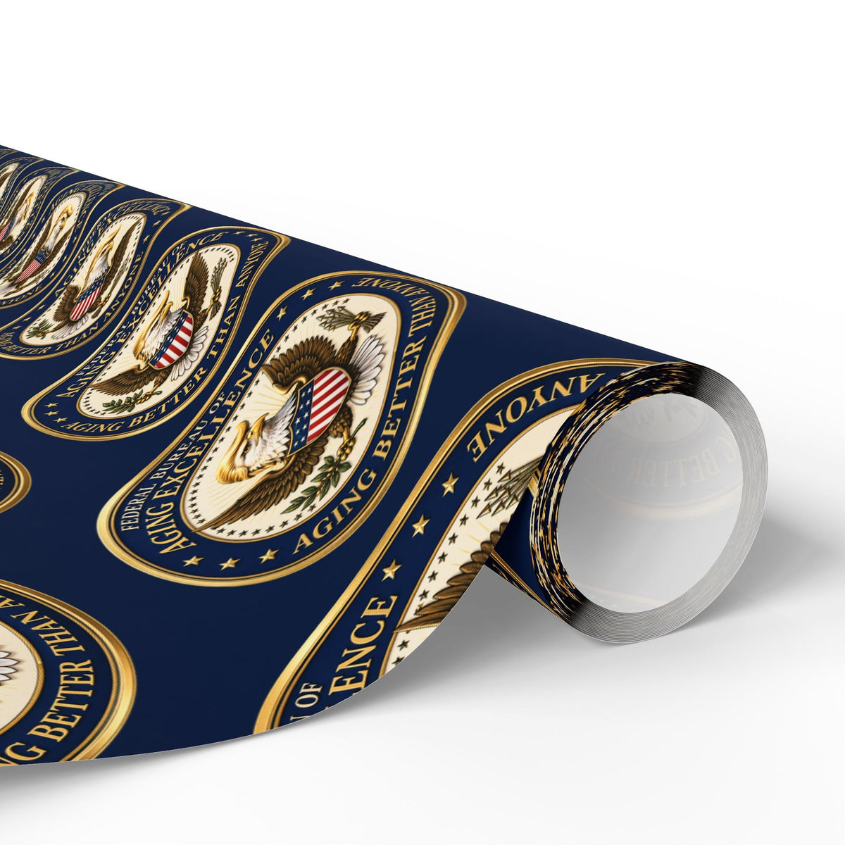 Aging Excellence – Faux Seal Birthday Wrapping Paper - Gift Wrap, Paper - EpiAl's Shop