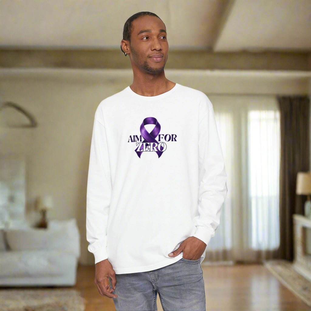 Aim for Zero Long Sleeve Unisex T - ShirT - Clothing, T-shirts, Long - Sleeve - EpiAl's Shop