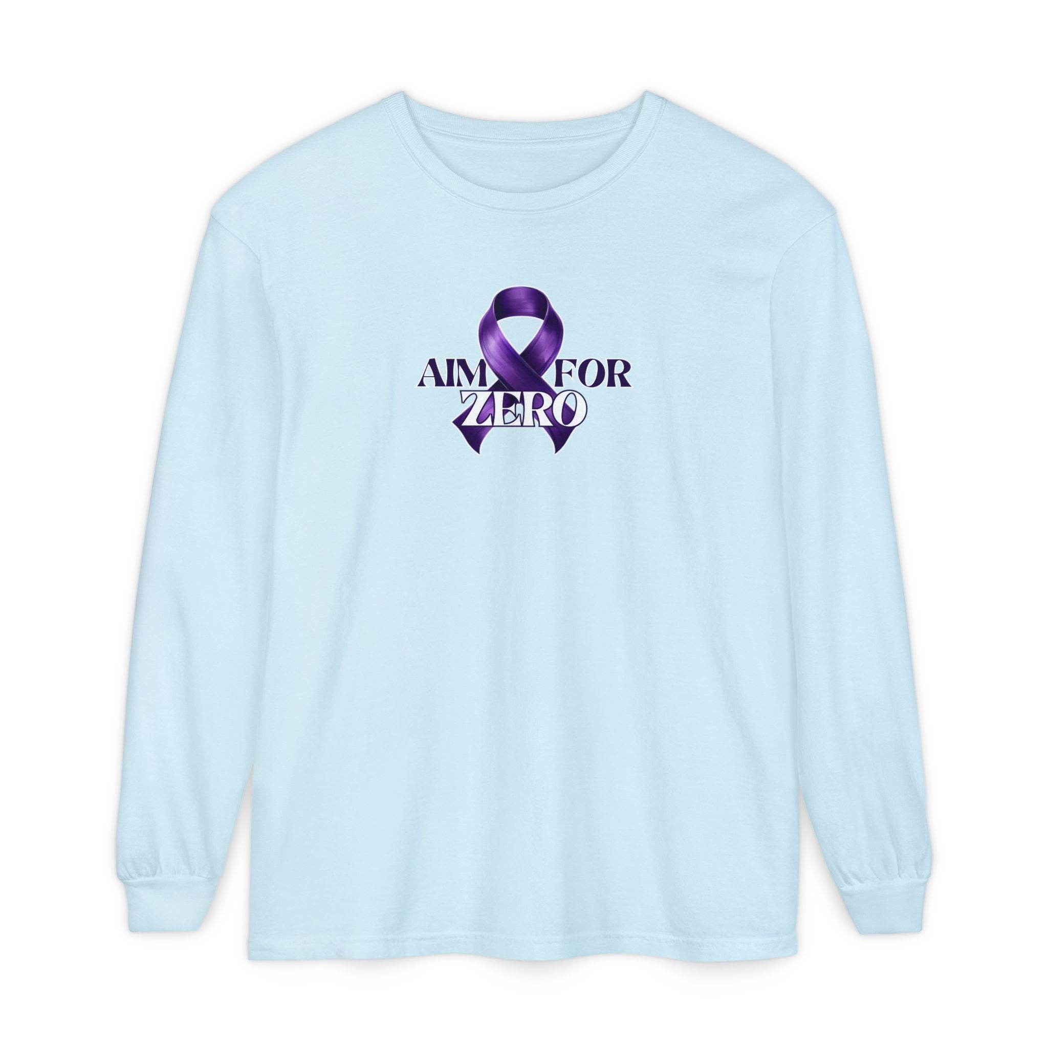 Aim for Zero Long Sleeve Unisex T - ShirT - Clothing, T-shirts, Long - Sleeve - EpiAl's Shop