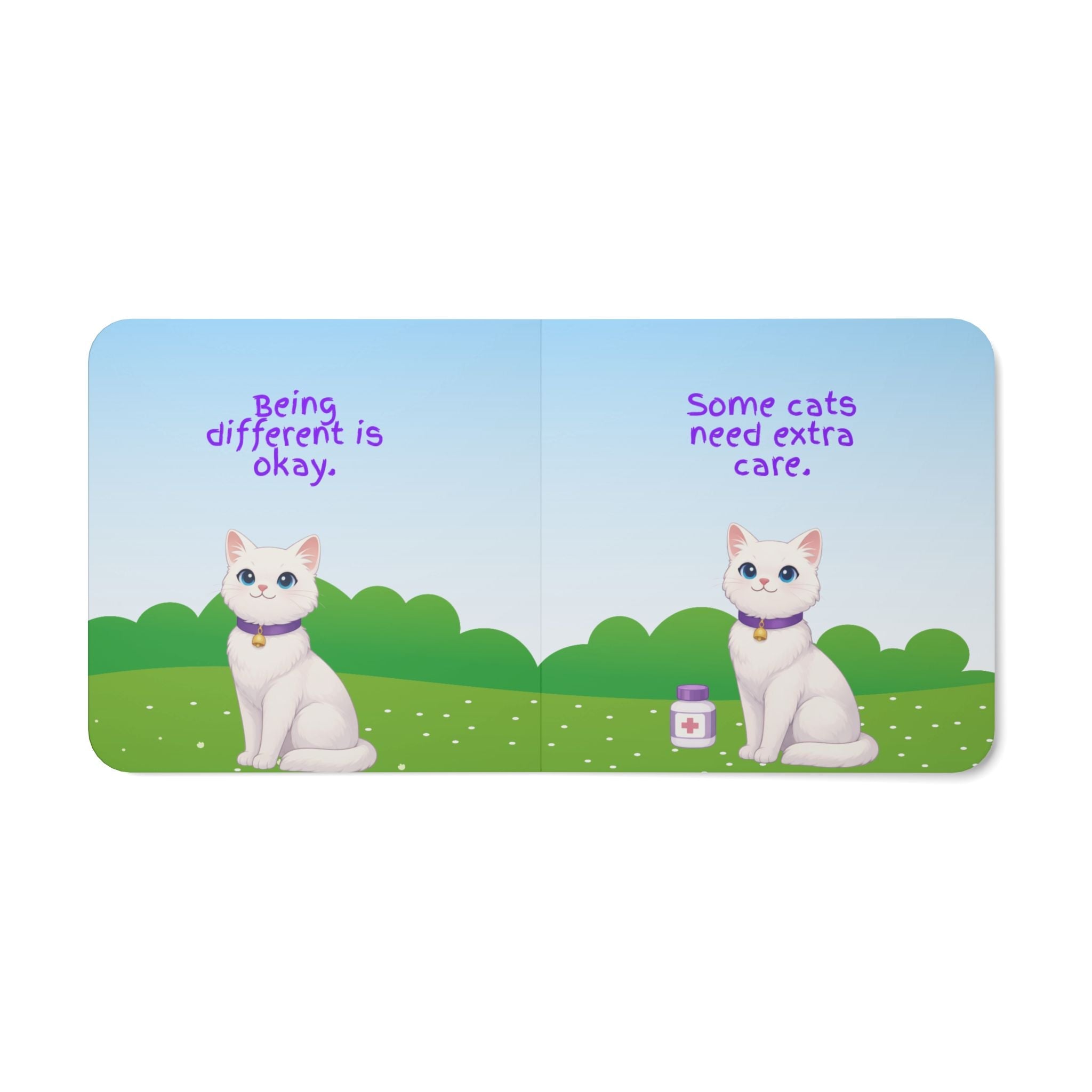 AL the Epikitty Board Book | A Gentle Story About Epilepsy, by Leanne H. West - Books, Board - EpiAl's Shop