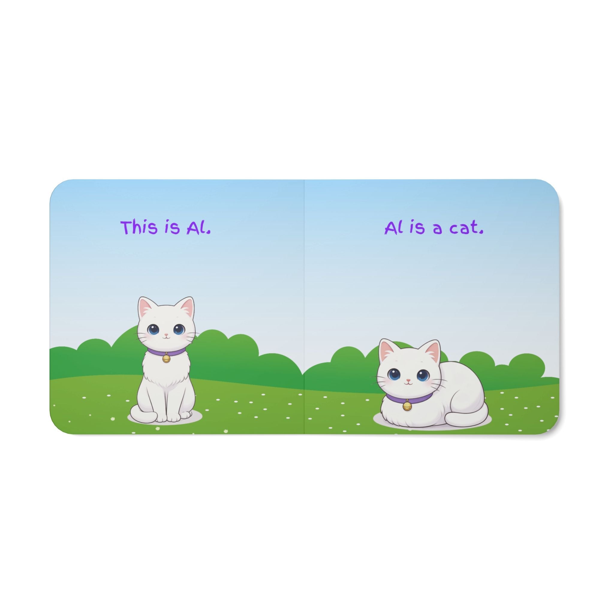 AL the Epikitty Board Book | A Gentle Story About Epilepsy, by Leanne H. West - Books, Board - EpiAl's Shop
