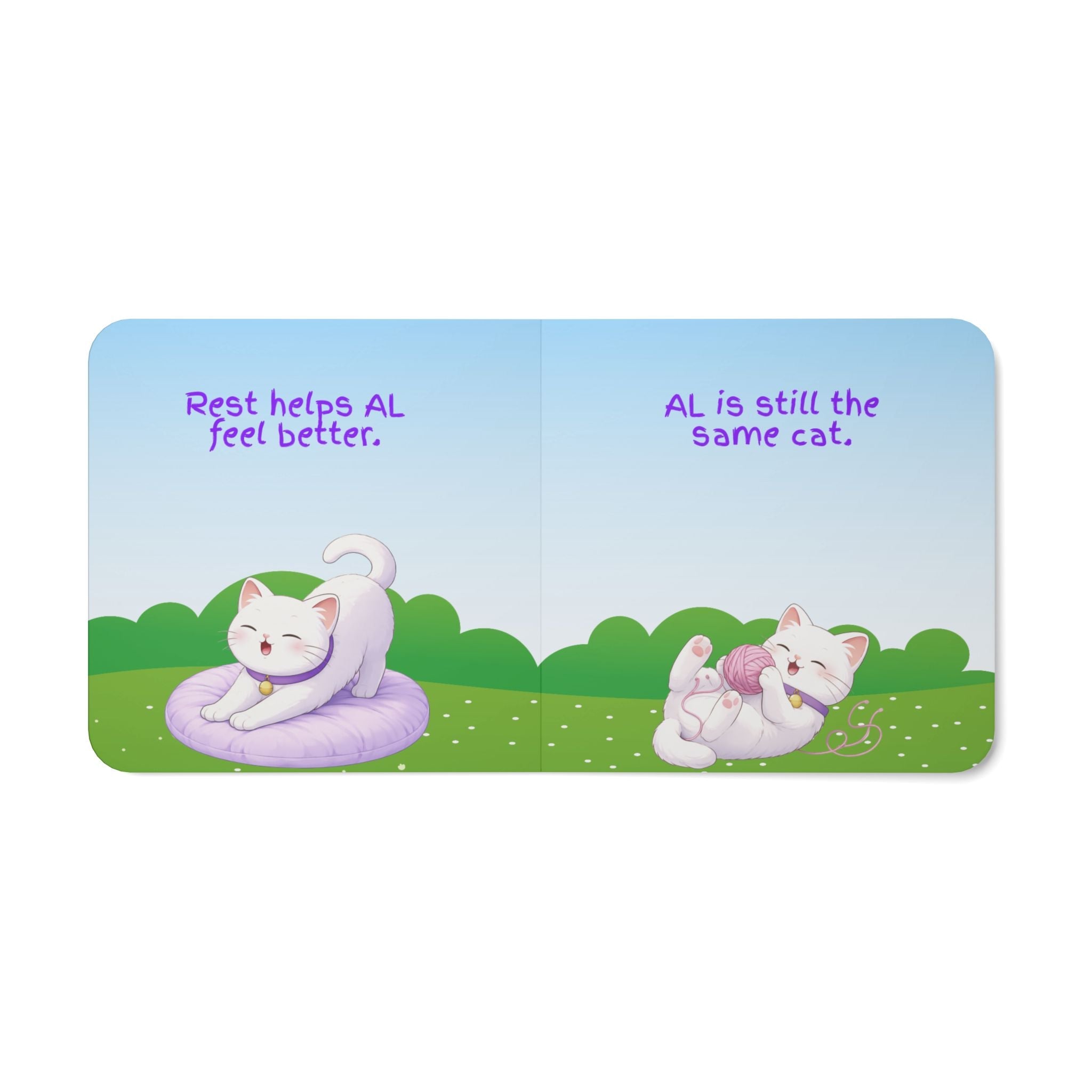 AL the Epikitty Board Book | A Gentle Story About Epilepsy, by Leanne H. West - Books, Board - EpiAl's Shop