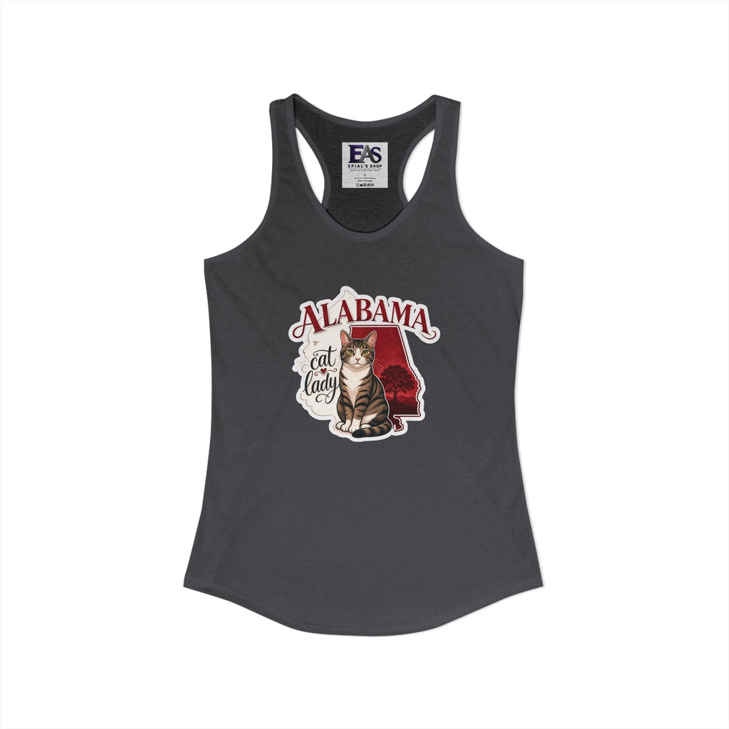 Alabama Cat Lady Women’s Racerback Tank Top - Clothing, Women, T-Shirts, Sleeveless Tanks - EpiAl's Shop