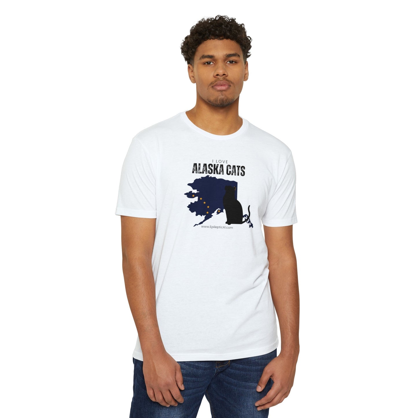 Alaska Cats Unisex CVC Jersey T - shirt - T - Shirt - Epileptic Al’s Shop