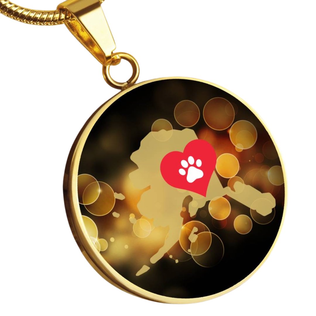 Alaska luvs Cats Necklace - Jewelry - Epileptic Al’s Shop