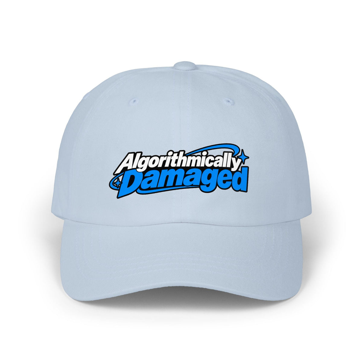 Algorithmically Damaged Dad Hat | Funny Algorithm Social Media Cap - Hats, Baseball & Trucker - EpiAl's Shop