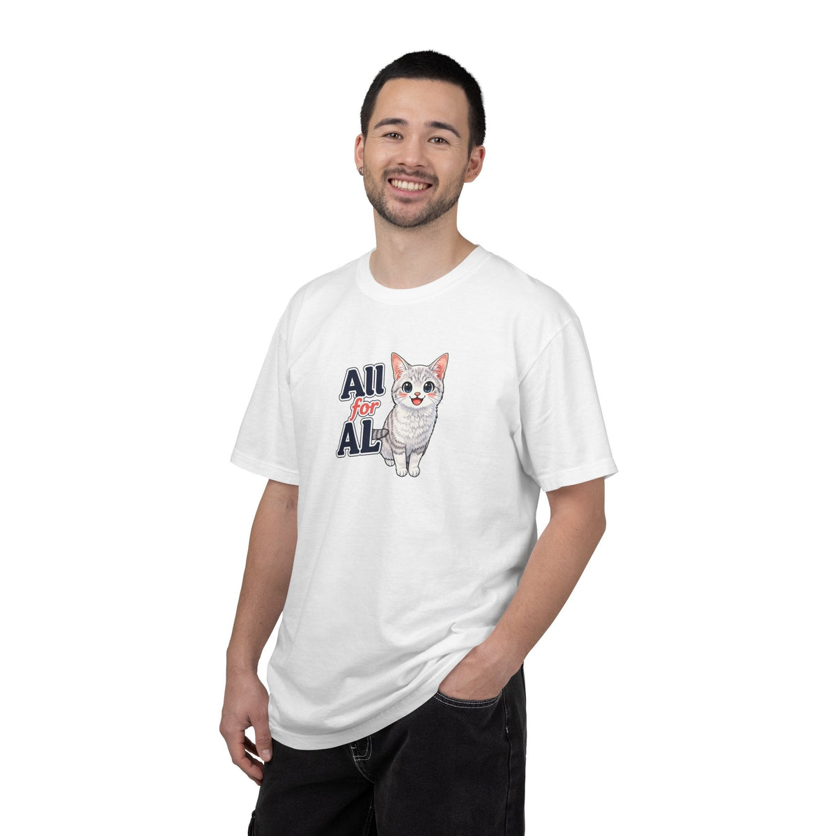 All for AL Cat Graphic T-Shirt - Clothing, Unisex, T-Shirts - EpiAl's Shop