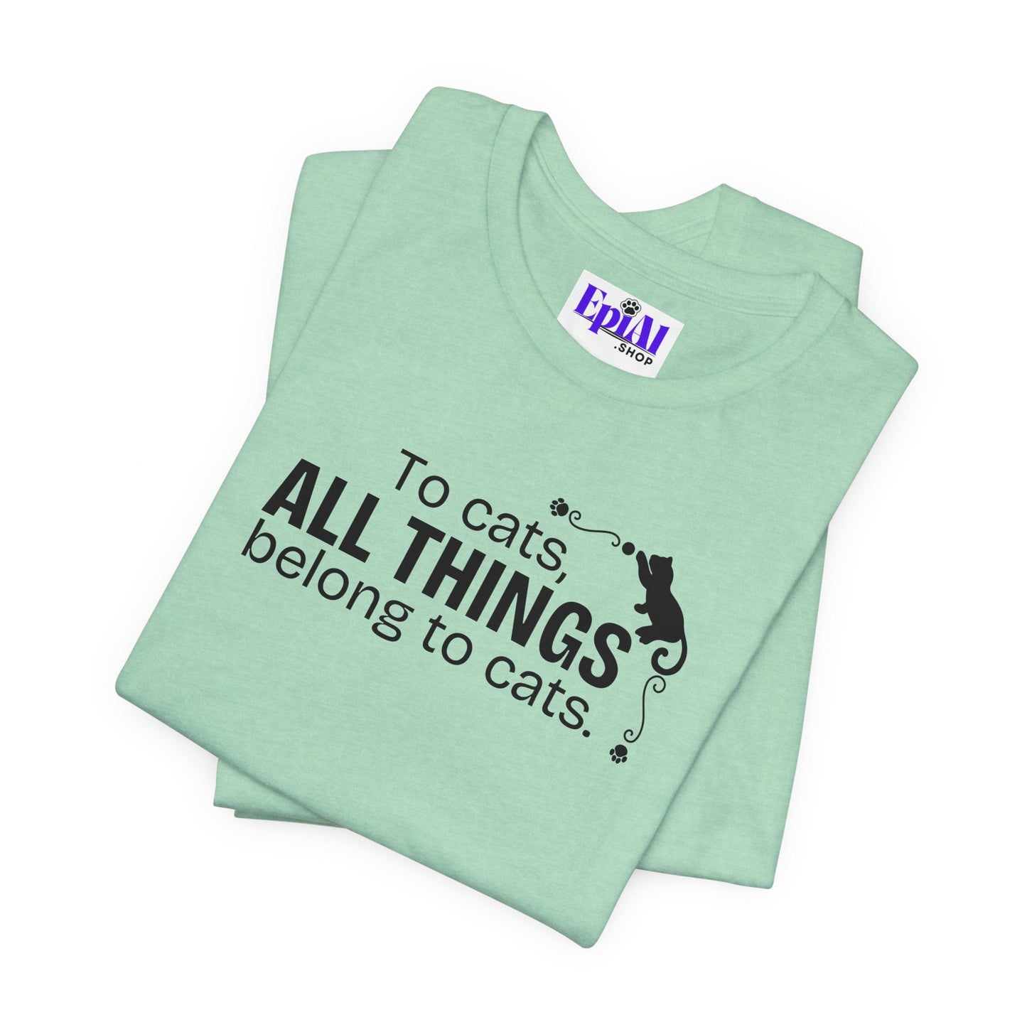 All Things Unisex Jersey Short Sleeve Tee - T - Shirt - Epileptic Al’s Shop